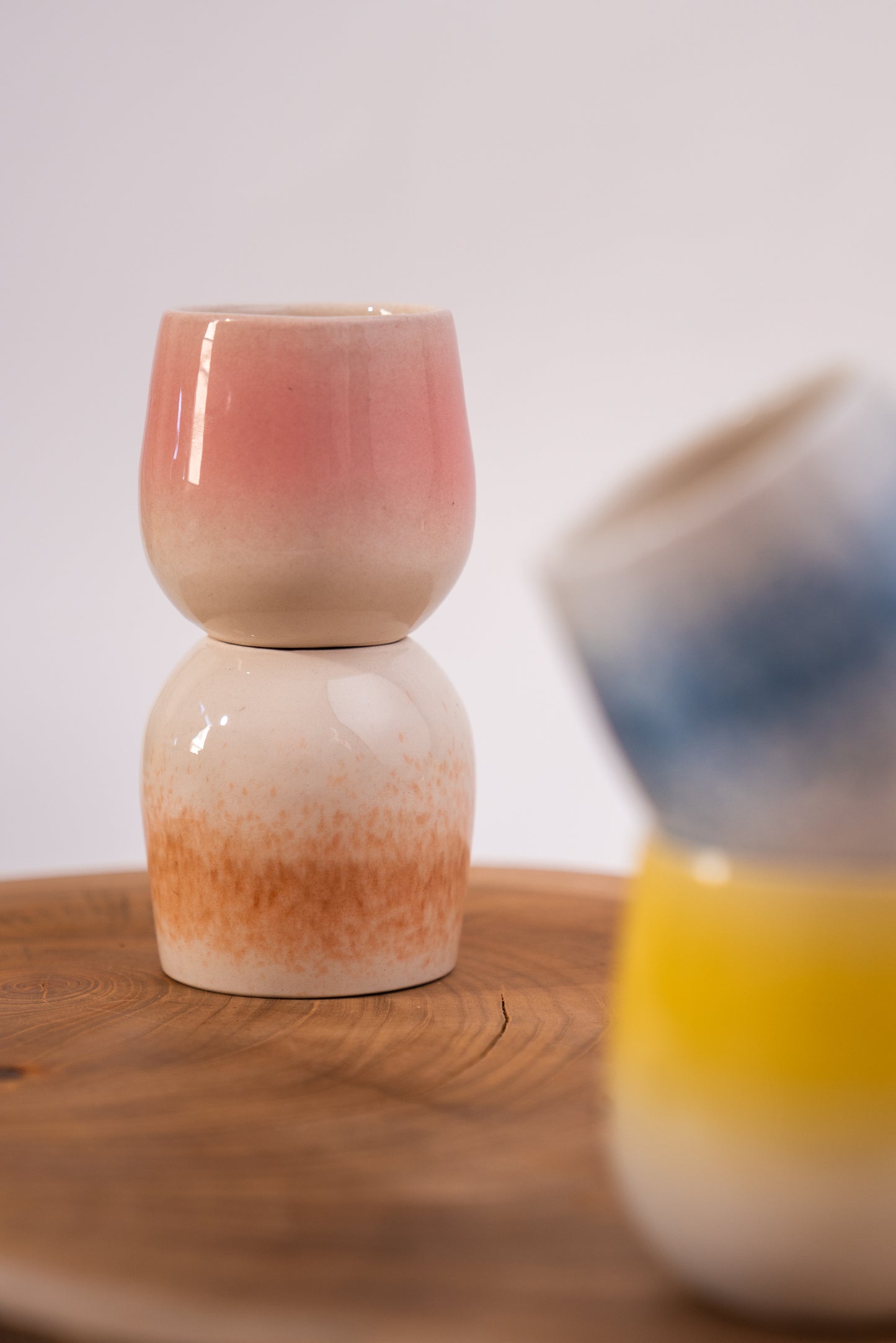 Sunrise Pink Espresso Cup